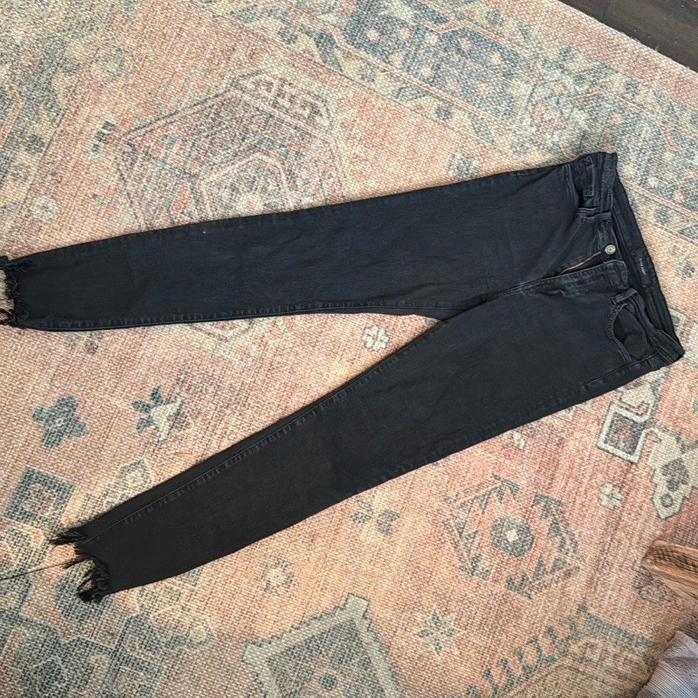 Flying Monkey Black High Rise Ankle Skinny